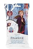 CRAZE Frozen 2 Tattoo Foilbag Beauty Set Tattoos + Fingertattoos 22672, mehrere Ausführung