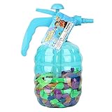 yummyfood Wasserballon Wasserbomben Pumpe 3 In 1 Luft Und Wasserballon Füller Wasserballon Füllstation Wasser Luftballons Auffüllen Für Kinder Und Erwachsene - Enthält 500 Luftb