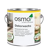 OSMO Dekorwachs Transparent 375ml Nussbaum 3166