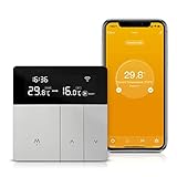 AVATTO Smart Home Thermostate Intelligente Digital 16A Raumthermostat WiFi Thermostat programmierbar Wandthermostat Kompatibel mit Alexa Tuya APP Smart L