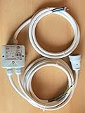 Power Splitter Herdverteiler Stromverteiler Küchenverteiler Küchen Anschluss Box Backofen Kochfeld Herdanschlusskab
