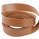 2M Lederband Breit 2cm Lederriemen Flach Klassik Vintage Bänder für DIY Armband Halskette Schmuck Handwerk