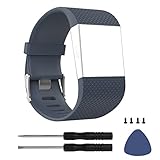 DD für Fitbit Surge Armband, Silikon Verstellbarer Ersatzarmband für Fitbit Surge Activity Track