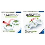 GraviTrax Ravensburger Erweiterung Trampolin - Ideales Zubehör für spektakuläre Kugelbahnen & Erweiterung Transfer - Ideales Zubehör für spektakuläre Kugelbahnen, Konstruktionsspielzeug fü