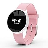 DKM Multifunktionale Smart Watch Anti-Lost-Weibliche Menstruationszeitraum-Management-Anrufinformations-Erinnerung Für Ios Android,E