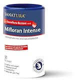 Sanatura Darmflora Restore – 200 g – hochdosierte Milchsäurebakterien – 40 Mrd KBE pro Tagesdosis – Darmflora-Aufbau während und nach Antibiotika – vegan und lak