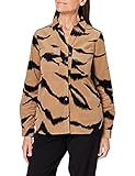 Street One Damen 342786 Bluse, Nougat Sand, 42