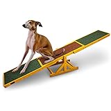 BITUXX Hundewippe Agility Wippe Hundesport Hundetraining