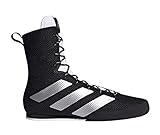 adidas Boxing Boots Men Women Adult Kids Black Training Shoes Boxstiefel Box Hog 3 Herren Damen Erwachsene Kinder Schwarz Trainingsschuhe, 46 EU