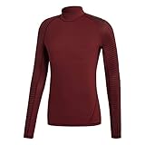 adidas Herren Alphaskin Sport Langarm T-Shirt, Noble Maroon, 2XL