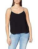 ONLY Damen Onlmoon Sl Noos WVN Top, Schwarz (Black Black), (Herstellergröße:38.0)