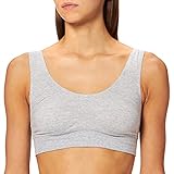 CALIDA Damen 2138 Elastic Bustier, Grau (Stein Meliert 096), S EU