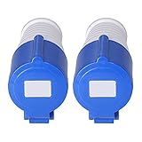 2Pcs Industriesteckdose Wasserdicht 3 Pin Industriesteckverbinder Anti-Drop-Steckdose 220V Bis 250V