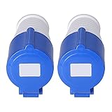 2Pcs Industriesteckdose Wasserdicht 3 Pin Industriesteckverbinder Anti-Drop-Steckdose 220V Bis 250V