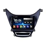 Tedyy Car Radio Receiver Stereo für Hyundai Elantra Avante 2011-2013 Head Unit Sat NAV Multimedia Player Touchscreen Unterstützung Carplay Android Auto Lenkradsteuerungen FM WiF