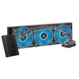 ARCTIC Liquid Freezer II 420 RGB (inkl. Controller) - Multi-kompatibler All-in-One CPU AIO Wasserkühler mit RGB, Intel & AMD kompatibel, PWM-gesteuerte Pumpe, Lüftergeschwindigkeit: 200-1900 RPM