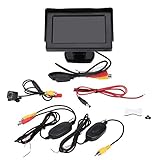 MOH Auto-LCD-Monitor Rückfahrmonitor -Wireless Auto Rückfahrkamera Rückfahrkamera 4,3 Zoll TFT-LCD-Monitor-Kit N