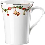 Hutschenreuther - Becher mit Henkel, Henkelbecher, Kaffeebecher - Nora - Christmas - Bone China - 400