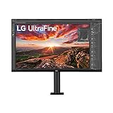 LG Electronics Ultrafine 32UN880-B IPS-Monitor (80 cm 31,5 Zoll), IPS-Panel, Auflösung 3840 x 2160, 5 ms Reaktion, integrierte Lautsprecher, HDMI Schw
