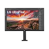 LG Electronics Ultrafine 32UN880-B IPS-Monitor (80 cm 31,5 Zoll), IPS-Panel, Auflösung 3840 x 2160, 5 ms Reaktion, integrierte Lautsprecher, HDMI Schw