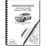 SEAT Leon Typ 1M 1999-2006 Karosserie Montagearbeiten Außen Reparaturanleitung