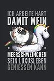 Meerschweinchen Notizbuch: Notizbuch • Format: A5 (6x9 Zoll) • 110 Seiten • Liniert • Mit Seitenzahlen • Tagebuch • Notizheft • Hausaufgabenheft • Original FD-DESIGN