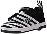 Heelys Unisex Kinder Rift (he100626) Sneaker, Schwarz (Black/White/Stripe Black/White/Stripe), 35 EU