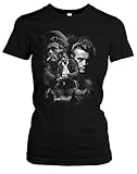 James Dean Damen T-Shirt | Vintage Rockabilly Retro Kult Girlie (M, Druck: Weiß)