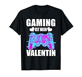 Gaming Is My Valentine Day Videospiel-Controller Gamer T-S