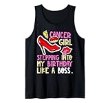 Cancer Girl Horoskop Heels Stepping Birthday Like Boss Cool Tank Top