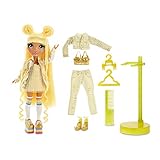 Rainbow High Fashion Doll – Sunny Madison - Gelbe Puppe mit Luxus-Outfits, Accessoires und Puppenständer - Rainbow High Series 1 - Perfektes Geschenk für Mädchen ab 6 J