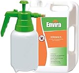 Envira Zecken-Spray - Anti-Zecken-Mittel Mit Langzeitwirkung - Geruchlos & Auf Wasserbasis - 2L + 2L Drucksprü