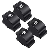 SIRENK Fenstersteuerschalter-Taste-Abdeckungsabdeckung für FIAT Ducato 250 Bus 2001-2014 doblo 263 Box MPV-Plattform 4PC