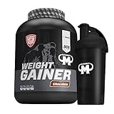 4,5kg Mammut Weight Gainer Crash 5000 für Hardgainer - Set inkl. Protein Shaker oder Powderbank (Chocolate, Gratis Mammut Shaker)