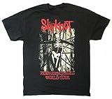Slipknot Skeleton Prepare for Hell World Tour 2015 Black T Shirt New Official Black 3XL
