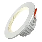 GYZLZZB 3W / 5W / 7W / 9W / 15W / 18W / 24W Einfache LED-Beleuchtung Dreifarbige Dimmen eingebettet Downlight Haushalt Energieeinsparung Einbau-LED-Panel-Licht Aluminium-Beleuchtungs-LED-Deck