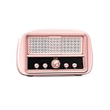 Mini Retro-Lautsprecher Tragbarer drahtloser Lautsprecher Soundsystem Stereo-Musik-Surround-Subwoofer TF USB Smart Sound Box