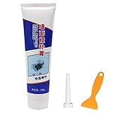 Nesface 250g Trockenbau-Reparatursatz Ungiftiges Wandreparaturmittel Free Scraper Surface Repair Cream Sofortige Wandputz-Reparaturpaste zum Abdecken von Löchern Risse G