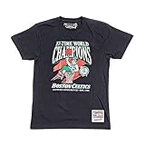 Mitchell & Ness Boston Celtics 17-Time World Champions NBA T-Shirt Schwarz, XL