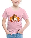 Spreadshirt Lassie Logo Kinder Premium T-Shirt, 98-104, H