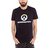 Overwatch Logo T-Shirt schwarz Baumwolle - L