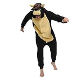 FORLADY Animal Onesie Erwachsene Frauen Männer Tier Cosplay Kostüm Halloween Pyjamas Homew