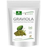 MoriVeda® - Graviola Pulver 120g Extrakt 4:1 hochkonzentriertes Fruchtpulver, Qualitätsprodukt – Sauersack (1x120g)
