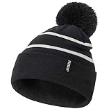 Bommelmütze Mädchen Jungen Beanie warm Baby kind Wintermütze Strickmütze mit Pomp