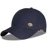 HASAGEI Basecap Herren Classic Kappe Damen Baseball Cap Herren Baseball-Cap Schwarz Basecap Sommer Unisex Kappe Verstellbar Baseballmütze (Blau)
