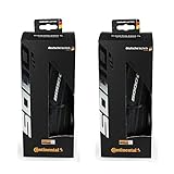 Continental Set of 2 GP 5000 TL, 700x25C, Racing Bike Tires, Tubeless, Black, Folding, 0101628