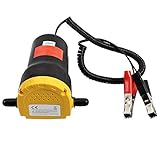 LIUTT Elektrische Pumpe-12V Dieselöl-Flüssigkeits-Transfer-Extraktor-Pumpe Elektrische Absaugung für Auto-Motorrad-B