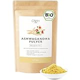 Bio Ashwagandha Pulver Premium 375g Echte Indische Withania Somnifera Ashwaganda indischer Ginseng hergestellt in D