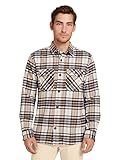 TOM TAILOR Herren 1028693 Regular Fit Check Hemd, 28446-Off White Cognac Big, M