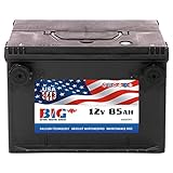 US Autobatterie 12V 85Ah USA Car Starterbatterie Seitengewinde 80Ah 75Ah 72